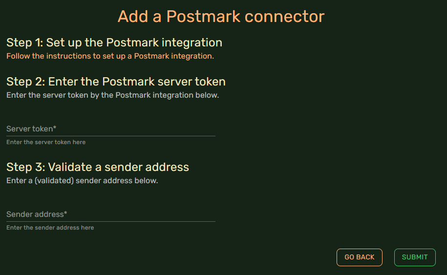 Add connector